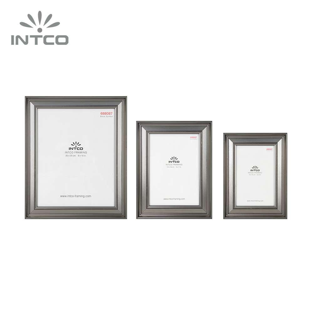 Intco picture frames in 4x6, 5x7, 8x10, can be available in multiple sizes